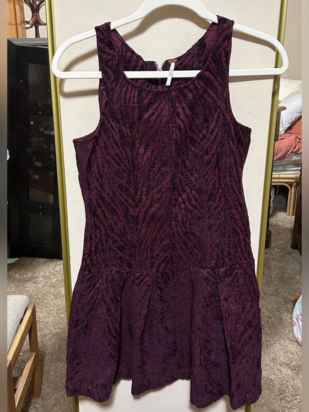 Free People Textured Mini Dress